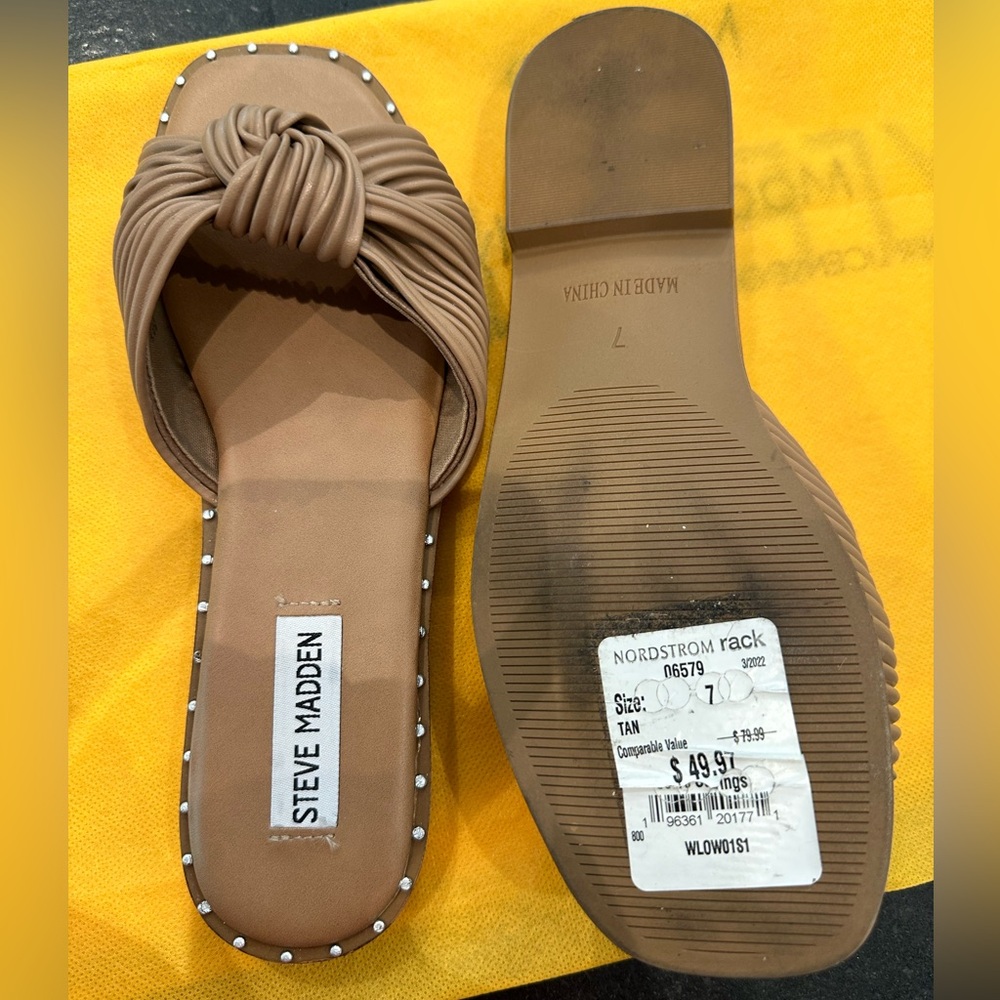 Steve Madden Vegan Leather Sandals